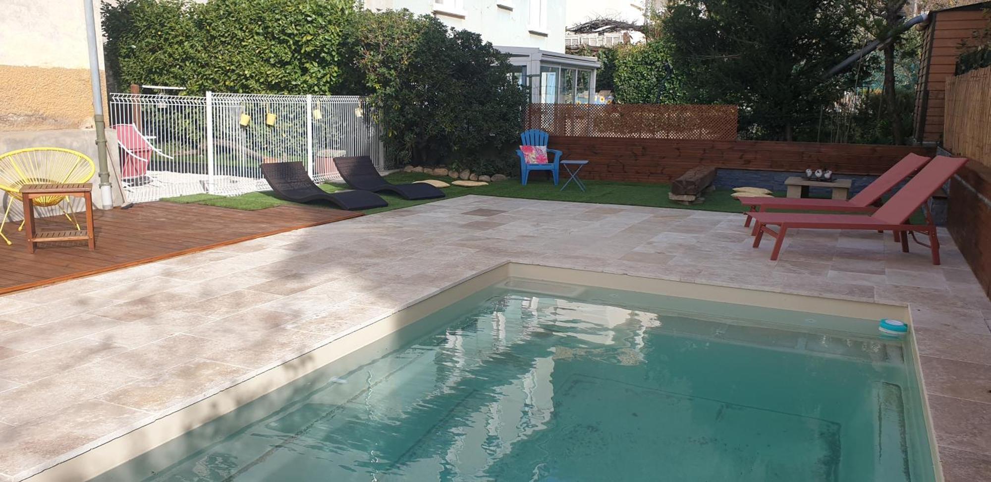 Charmant T3 Avec Piscine Digne-les-Bains Ngoại thất bức ảnh